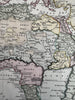 Africa continent Mts. of Moon clearly shown 1800 Wilkinson scarce map