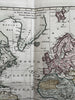 World showing tracks of Cook latest voyages & Travels 1800 Wilkinson scarce map