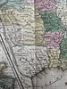 United States Republic Texas Oregon Missouri Indian Territory 1839 Mitchell map