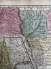 United States Republic Texas Oregon Missouri Indian Territory 1839 Mitchell map