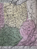 Western United States Michigan Wisconsin Territory IL IN MO KY 1839 Mitchell map