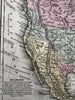 United States Independent Republic of Texas 1839 Mitchell North America map