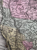 United States Independent Republic of Texas 1839 Mitchell North America map