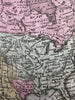United States Independent Republic of Texas 1839 Mitchell North America map