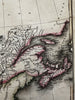 Canada British North America Indians 1817 Arrowsmith Hall engraved hc map