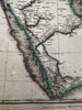 Arabian peninsula Middle East 1817 Arrowsmith Hall rare engraved hand color map