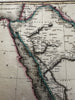 Arabian peninsula Middle East 1817 Arrowsmith Hall rare engraved hand color map