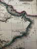Arabian peninsula Middle East 1817 Arrowsmith Hall rare engraved hand color map
