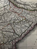 India Hindoostan Nepal Independent Rajahs 1817 Arrowsmith Hall engraved map