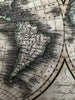 World in hemispheres 1817 Arrowsmith & Hall uncommon engraved hand color map