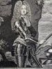 John Churchill Duke Marlborough 1670’s scarce copper engraved portrait