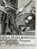 John Churchill Duke Marlborough 1670’s scarce copper engraved portrait