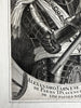 Alexander Farnese Duke Parma Low Countries 1720 scarce copper engraved portrait