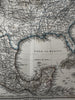 United States Territorial West & Mexico 1870 Stulpnagel Berghaus hand color map