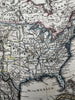 United States Territorial west 1870 Stulpnagel Stieler engraved hand color map