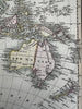 Asia New Holland India Hindustan China Corea 1820 C. Smith scarce lovely map