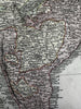 India Hindoostan 1820 C. Smith scarce lovely hand colored engraved map