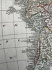 Americas North & South 1820 C. Smith scarce lovely hand colored engraved map