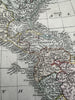 Americas North & South 1820 C. Smith scarce lovely hand colored engraved map