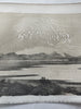 Salt Lake Utah 1852 Stansbury Expedition panoramic lake lot x3 color view prints