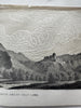 Salt Lake Utah 1852 Stansbury Expedition panoramic lake lot x3 color view prints