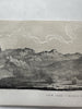Salt Lake Utah 1852 Stansbury Expedition panoramic lake lot x3 color view prints