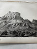 Salt Lake Utah 1852 Stansbury Expedition panoramic lake lot x3 color view prints