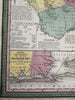 Texas state variant Hidalgo Co. & proposed RR line1854 JH Young Cowperthwait map
