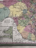 Texas state variant Hidalgo Co. & proposed RR line1854 JH Young Cowperthwait map