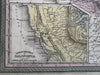 United States territorial west 1854 JH Young Desilver Cowperthwait scarce map