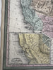 United States territorial west 1854 JH Young Desilver Cowperthwait scarce map