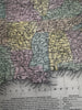 United States territorial west 1854 JH Young Desilver Cowperthwait scarce map