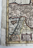 Turkey in Asia Syria Iraq Georgia 1744 Faure engraved hand color miniature map