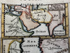 Ancient Persian Empire Iran Assyria Asia Minor 1683 Mallet hand color map