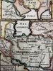 Ancient Persian Empire Iran Assyria Asia Minor 1683 Mallet hand color map