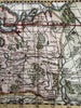 Moscovia Russia Moscow rare 1788 Italian hand colored miniature map