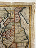 Maryland & Delaware states 1796 Thomas & Andrews rare Doolittle hand color map