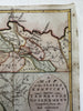 Kentucky & Tennessee Government early states 1796 Doolittle rare seminal map