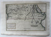Africa Nile source Mountains of Moon 1768 W.H. Toms engraved historical map