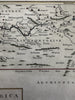 Africa Nile source Mountains of Moon 1768 W.H. Toms engraved historical map