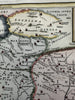 Arabia Felix Persia India to Ganges Syria 1768 W.H. Toms engraved historical map