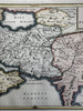 Arabia Felix Persia India to Ganges Syria 1768 W.H. Toms engraved historical map