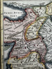 Arabia Felix Persia India to Ganges Syria 1768 W.H. Toms engraved historical map