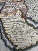 Arabia Felix Persia India to Ganges Syria 1768 W.H. Toms engraved historical map