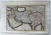 Arabia Felix Persia India to Ganges Syria 1768 W.H. Toms engraved historical map
