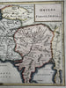 Arabia Felix Persia India to Ganges Syria 1768 W.H. Toms engraved historical map