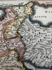 Arabia Felix Persia India to Ganges Syria 1768 W.H. Toms engraved historical map