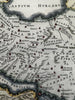 Arabia Felix Persia India to Ganges Syria 1768 W.H. Toms engraved historical map