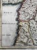 Syria Phoenicia Arabia Deserts Mesopotamia 1768 Toms engraved hand color map