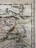 Jesuits in Bukaria Russia Tartary Asia Western China Yarkan 1749 Bellin map